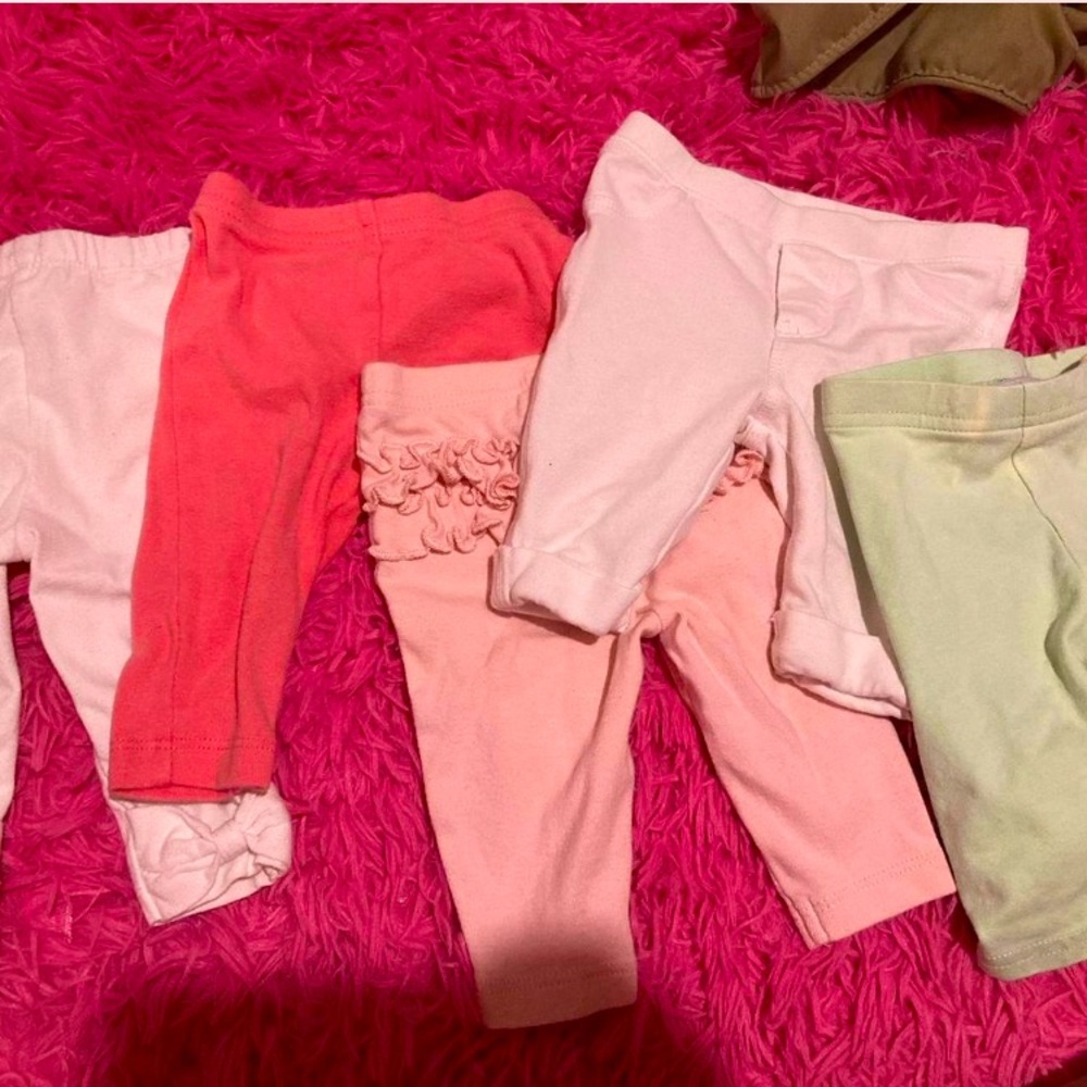 5 pairs of babygirl pants🩷